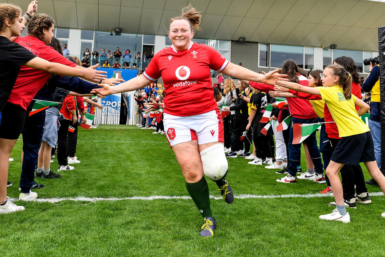 2023 TikTok Women's Six Nations Championship Round 5, Stadio Sergio Lanfranchi, Parma, Italy 29/4/2023 
Italy Women vs Wales Women  
Wales' Caryl Thomas 
Mandatory Credit Â©INPHO/Luca Sighinolfi