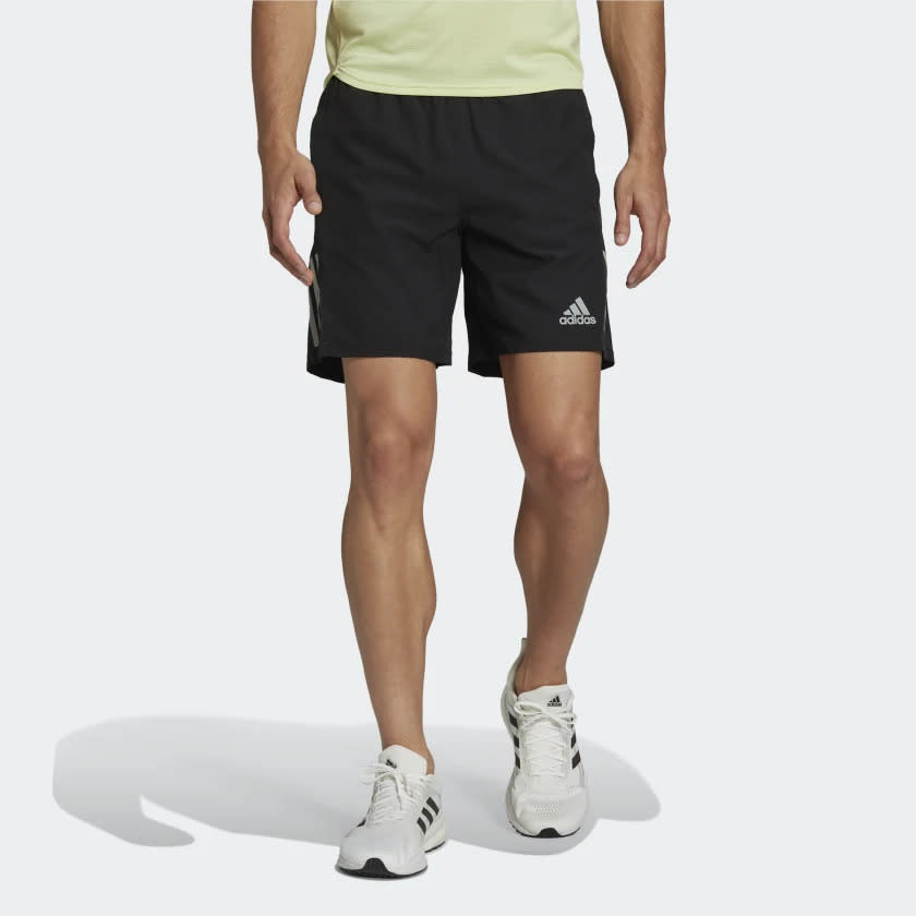 Own The Run Shorts. Image via Adidas.