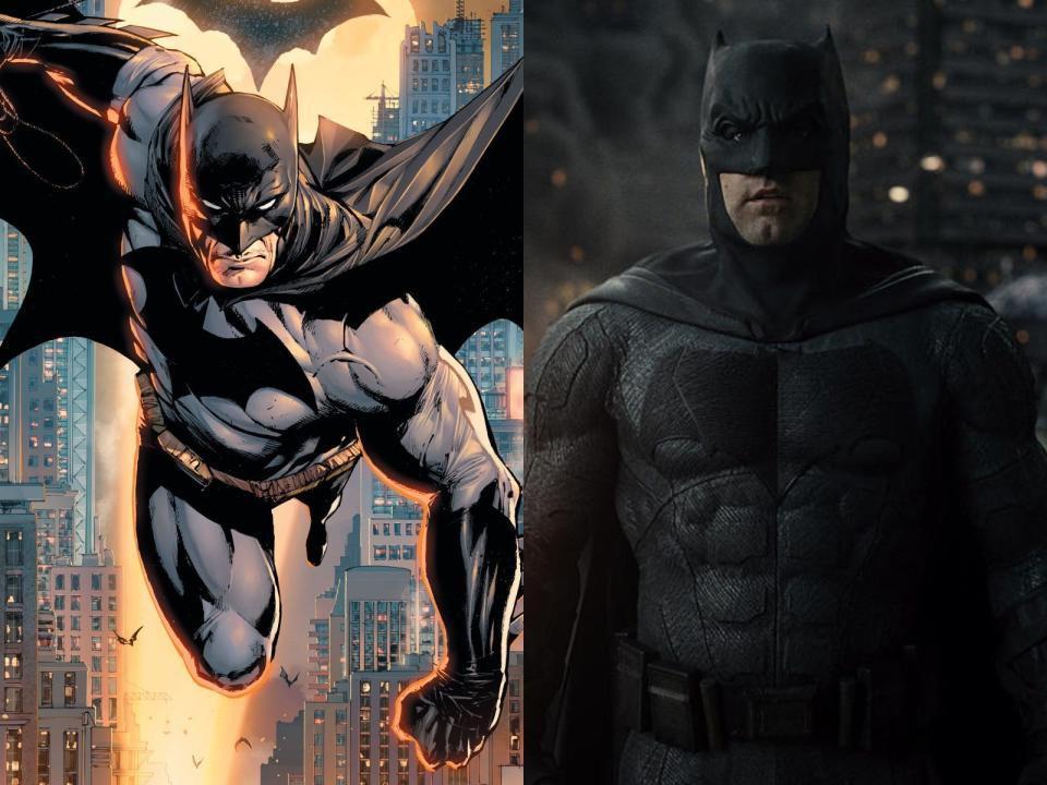 batman comics and dceu