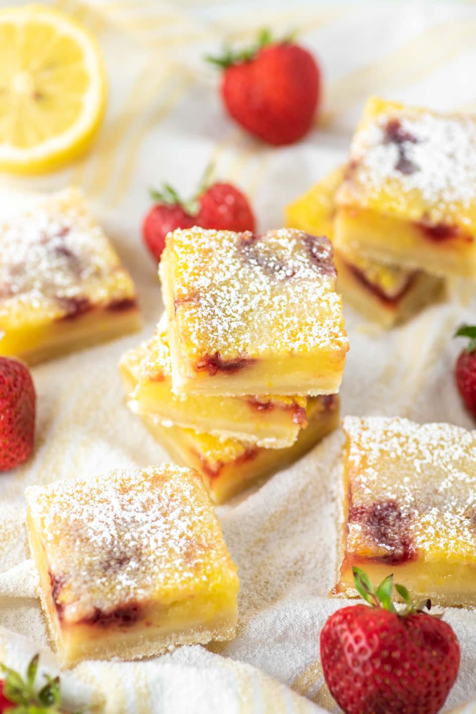 lemon desserts recipes strawberry lemon bars