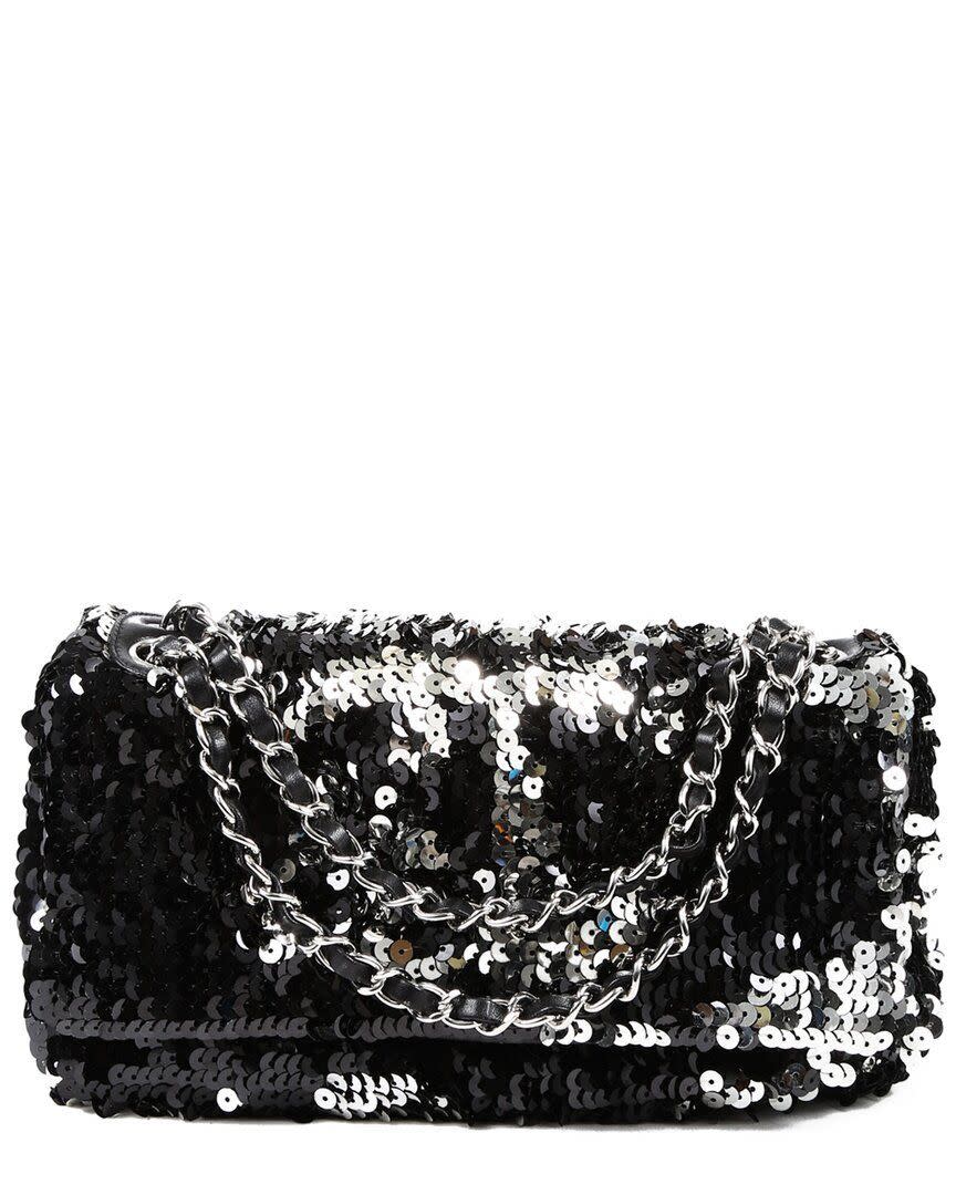 Summer Night Sequin Single Flap Bag