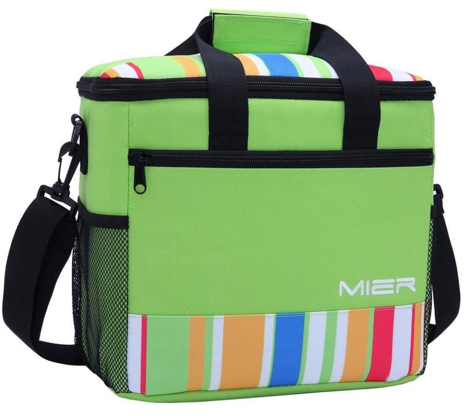 Find this MIER 24 Can Large Capacity Soft Cooler Tote for $16 on <a href="https://amzn.to/3aeQXoN" target="_blank" rel="noopener noreferrer">Amazon</a>.