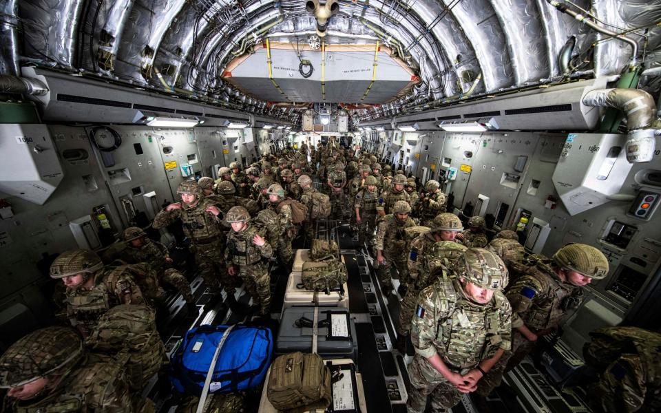 Under Operation Pitting, British soldiers helped evacuate British nationals and other entitled persons - Leading Hand Ben Shread/MOD via AP