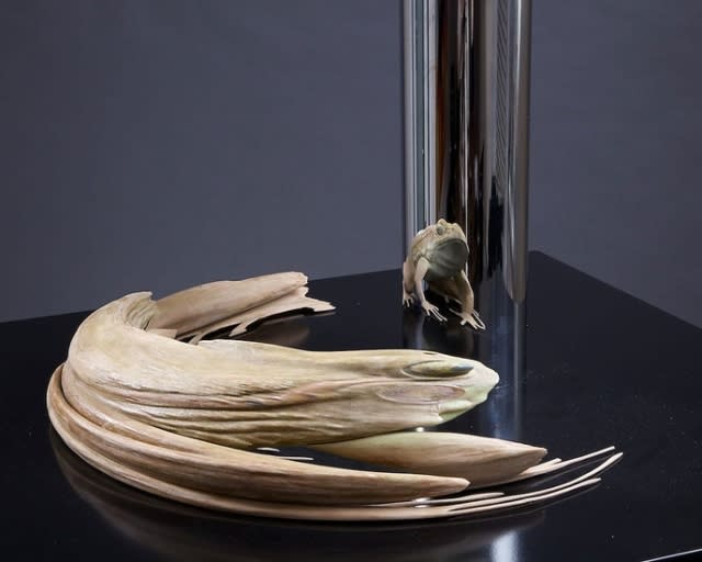 Jonty Hurwitz anamorphic sculptures