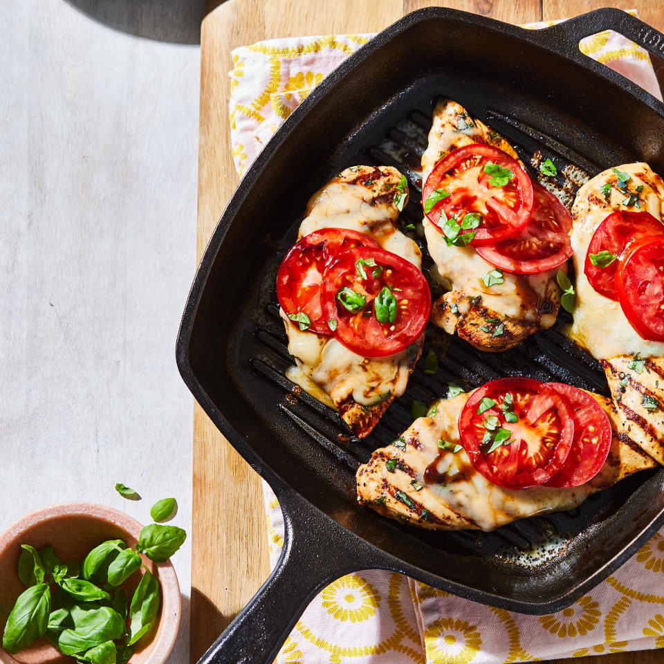 Grilled Caprese Chicken