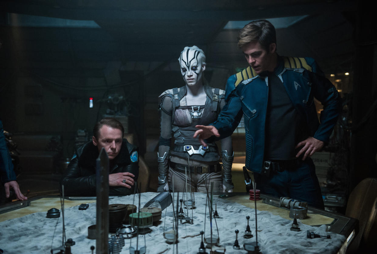 Simon Pegg in Star Trek Beyond (Credit: Paramount)