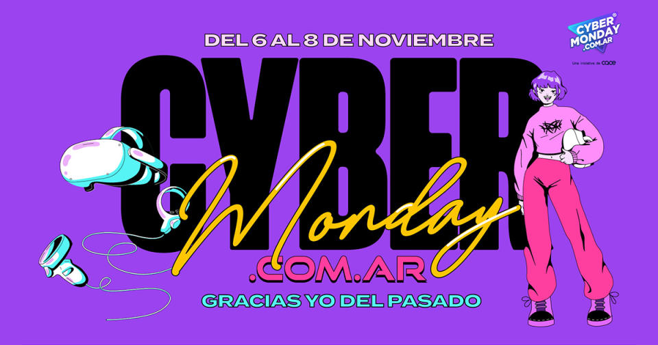 El CyberMonday se llevará a cabo del 6 al 8 de noviembre