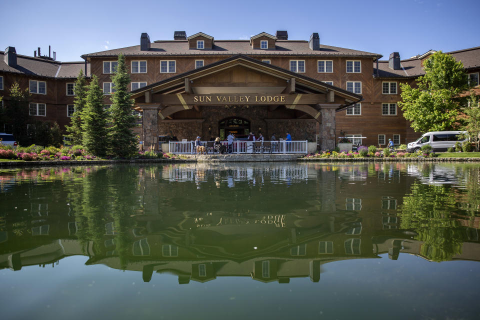 Vista del Sun Valley Resort, el lugar en el que cada año se produce la conferencia anual de Allen & Company<br><br>Foto: Drew Angerer/Getty Images