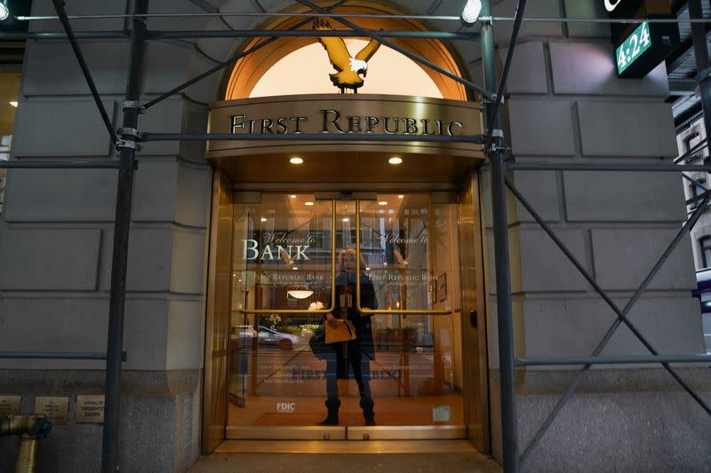 The Park Avenue location of First Republic Bank, in New York City