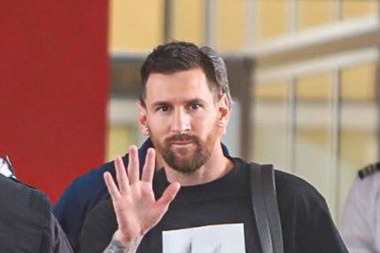 La remera de Leo Messi y su curiosa frase en inglés