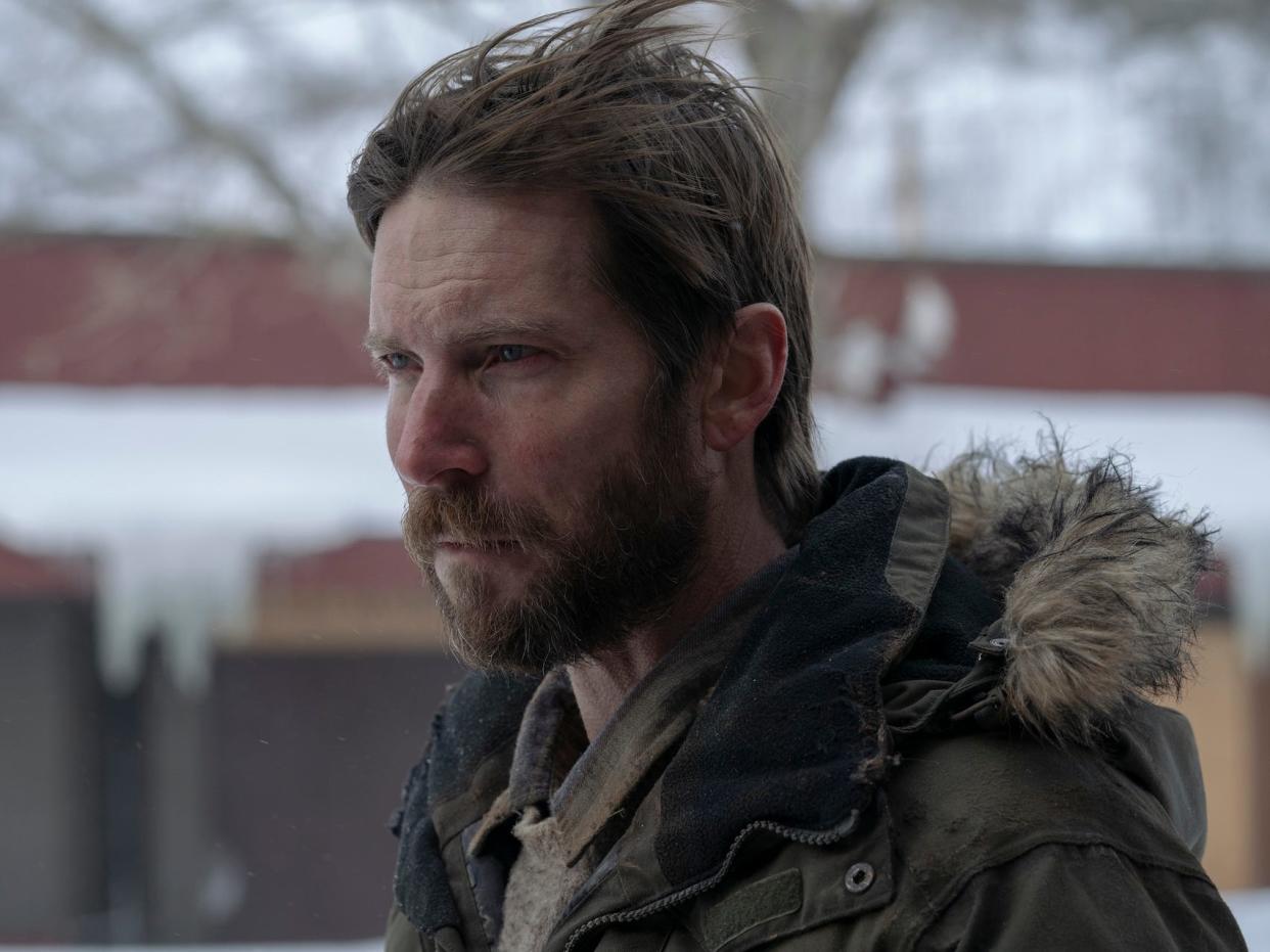 Troy Baker as James in "The Last of Us" episode eight.
