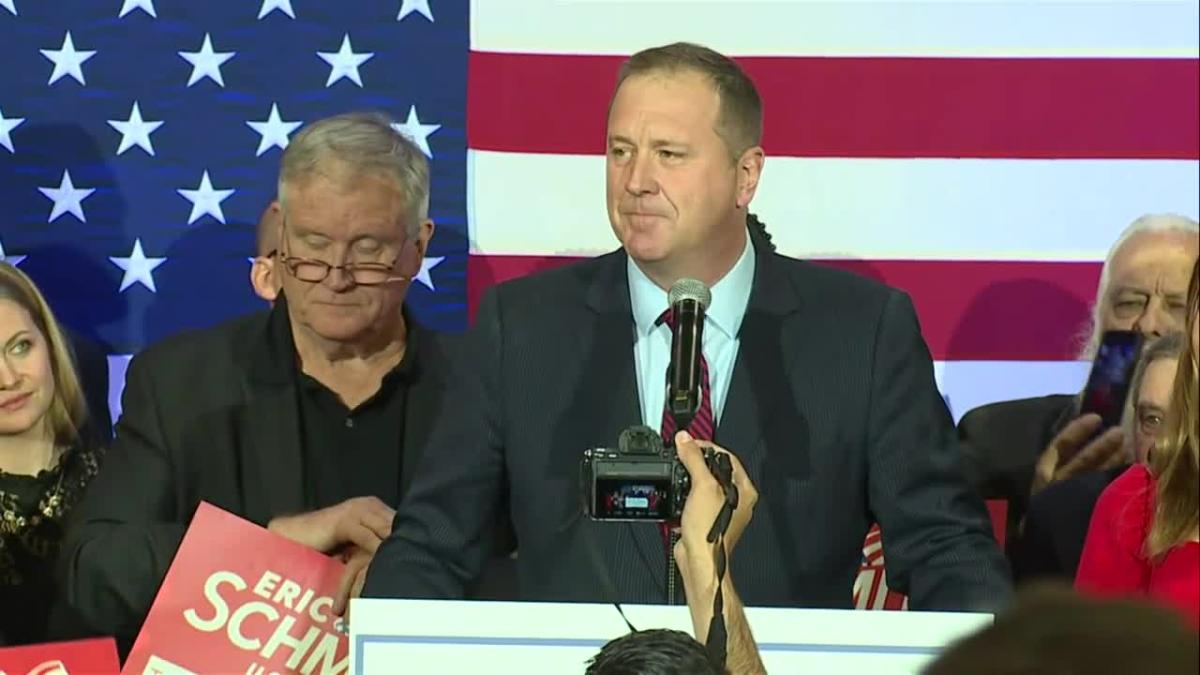 Missouri Attorney General Eric Schmitt Addresses His Supporters After