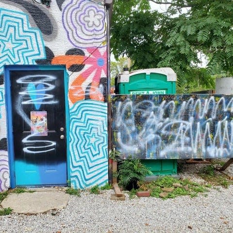 The Vandarelli Room and Chromedge Studio, two art galleries and studios in Franklinton, were vandalized Friday night.