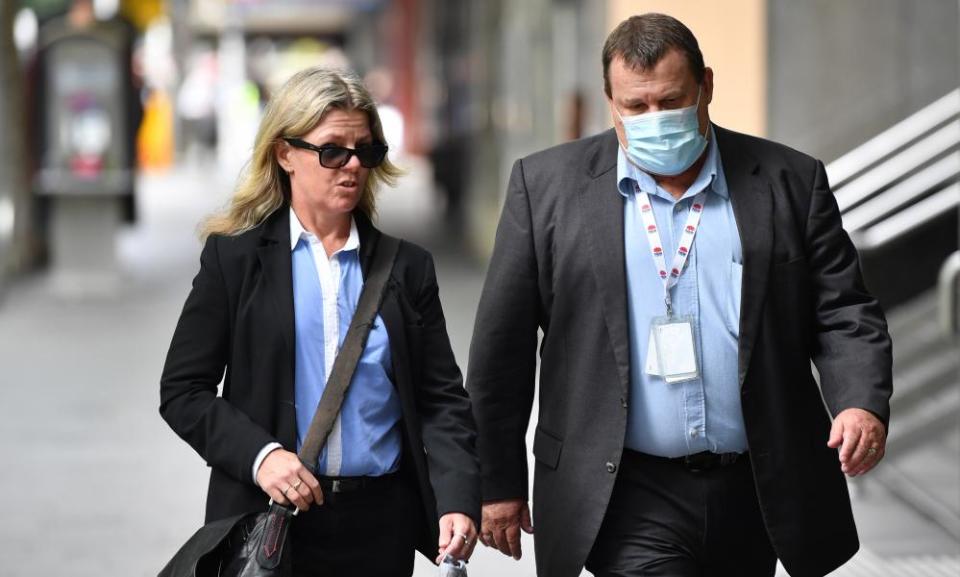 Department of Regional NSW secretary Gary Barnes arrives at the Icac hearing in Sydney