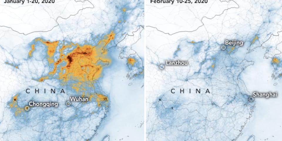 china air quality nasa