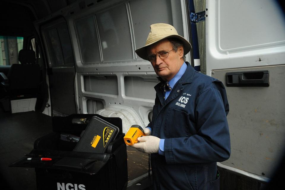 McCallum as Ducky the medical examiner in NCIS