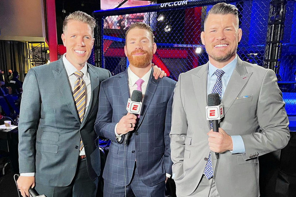 Brendan Fitzgerald, Paul Felder, Michael Bisping