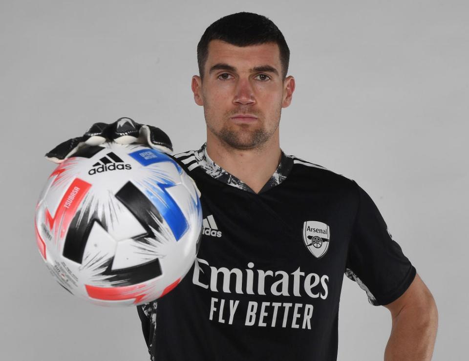 Arsenal unveil new loan signing Mat Ryan (Getty)