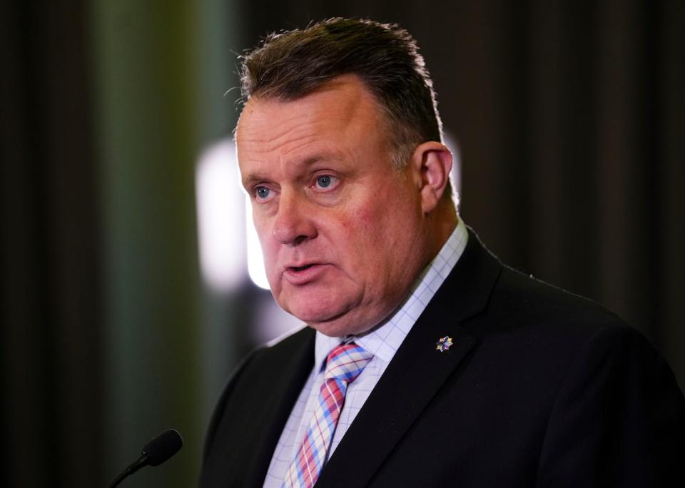 Appearing before the legislature’s law amendments committee today, Halifax Mayor Mike Savage called the proposed bill that would create a fast-track system to deal with housing shortages “unnecessary and harmful.” Savage holds a news conference in Ottawa on Monday, Dec. 5, 2022.