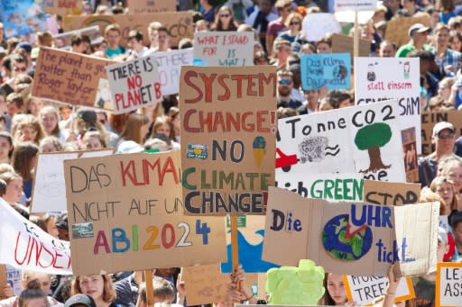 The EG, now in its sixth year, will enjoy at least the moral support of the fledgling Fridays for Future movement, shown here at a protest in Hamburg