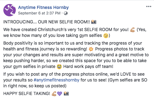 Foto: Facebook / Anytime Fitness Hornby