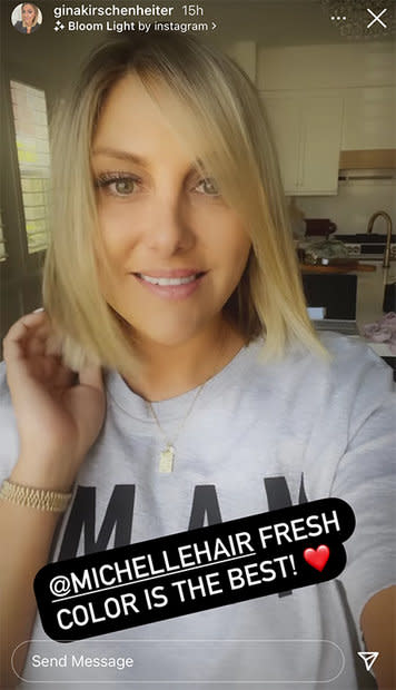 Gina Kirschenheiter Has A Fresh New Hair Color 