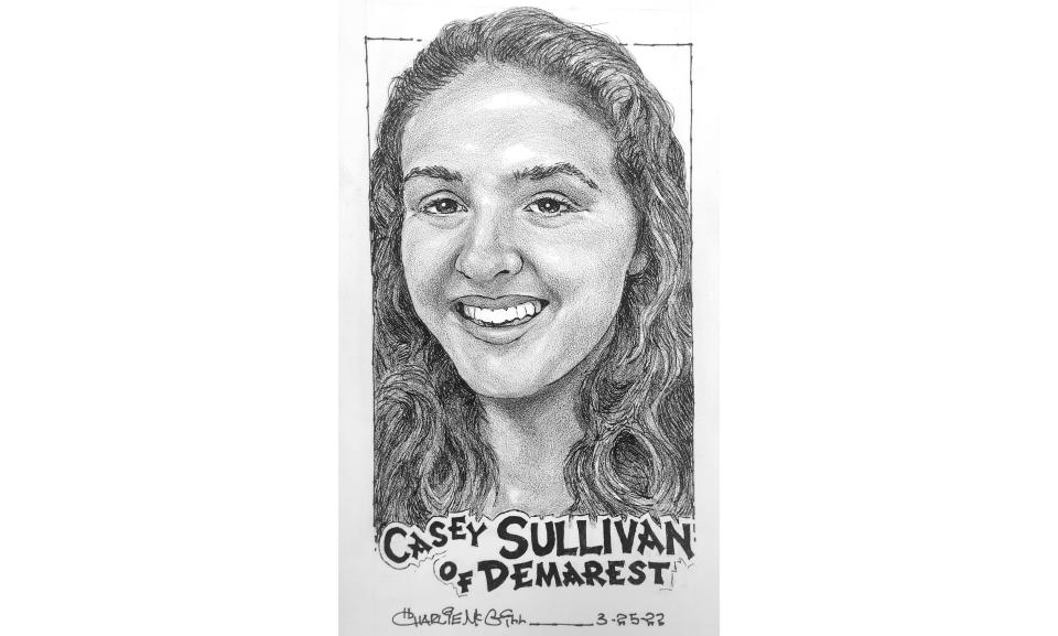 Casey Sullivan of Demarest AOW Athlete of the Week 3/25/22