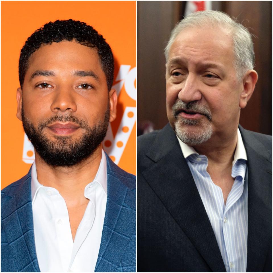 Mark Geragos, right, has joined the legal team representing "Empire" actor Jussie Smollett.