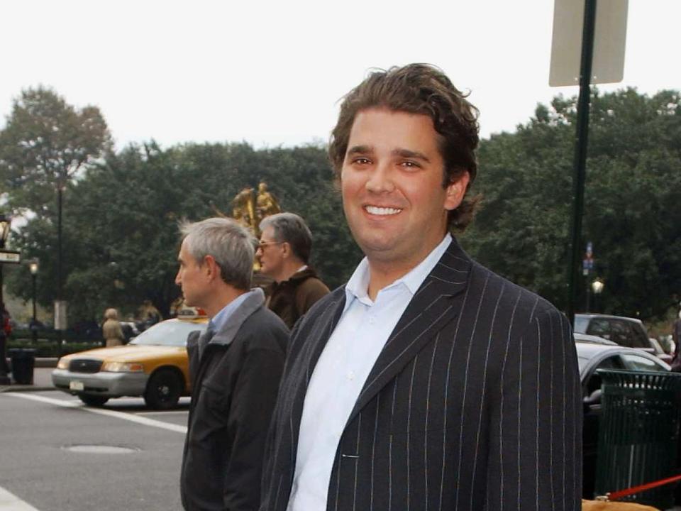 Donald Trump Jr. in 2003.