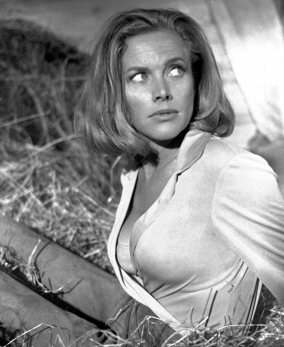 Honor Blackman as Pussy Galore in Goldfinger -  Allstar/UNITED ARTISTS