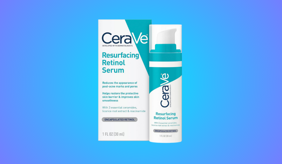 CeraVe retinol serum.