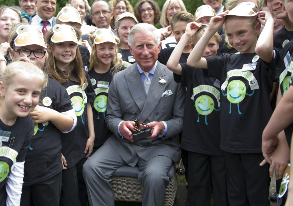 Prince Charles, Prince of Wales Supports WWF Green Ambassadors Scheme