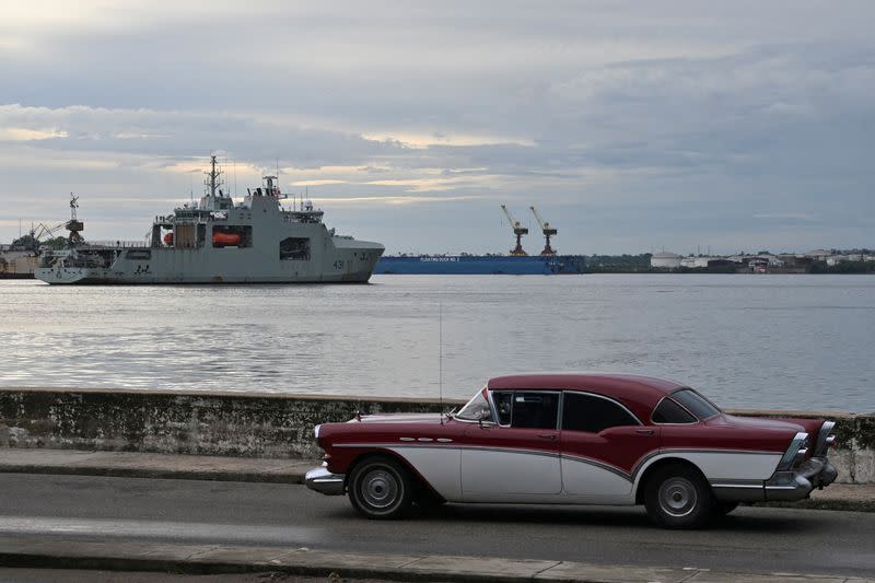 FILE PHOTO: Canadian navy patrol boat to join Russian warships in Havana harbor