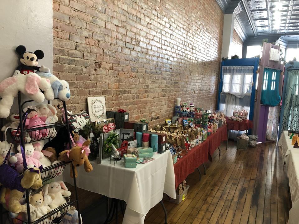 The Tiny Tim Shoppe offers gifts that children can afford to buy for friends and loved ones.