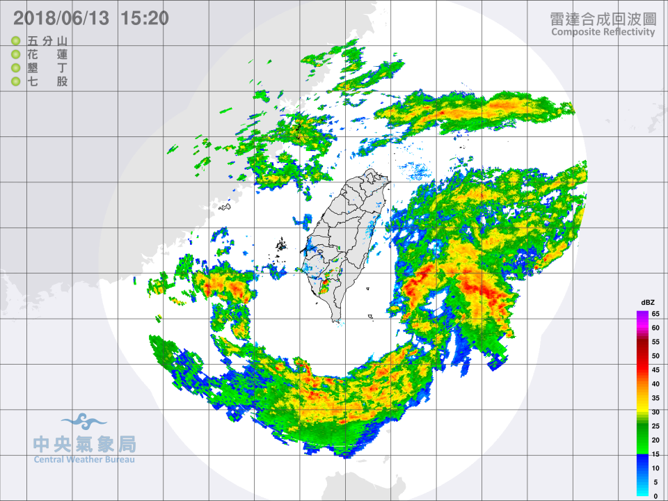 （取自中央氣象局網站）