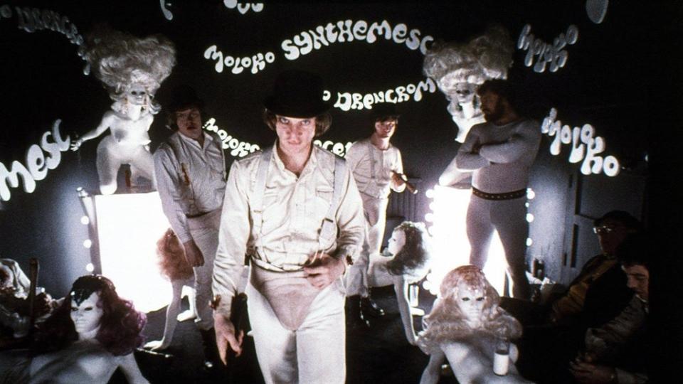 Stanley Kubrick's 'A Clockwork Orange' also gained accusations of so-called obscenity, prompting the director to withdraw it from circulation (Warner Bros)