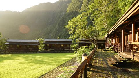 喜歡大自然的話來這裡小住放空最適合  PHOTO CREDIT: 太魯閣山月村