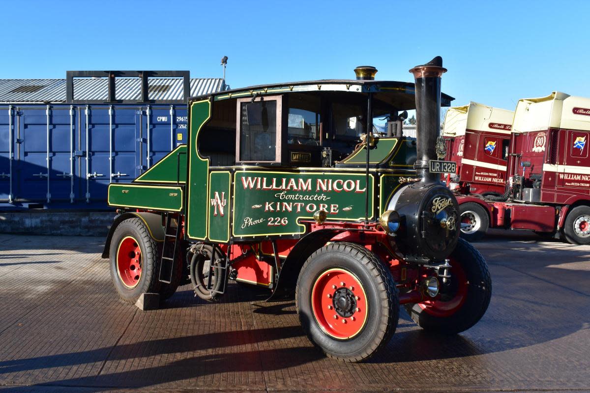 A 1928 Foden C tractor was sold at Cheffins vintage auction at Sutton, near Ely <i>(Image: Cheffins)</i>