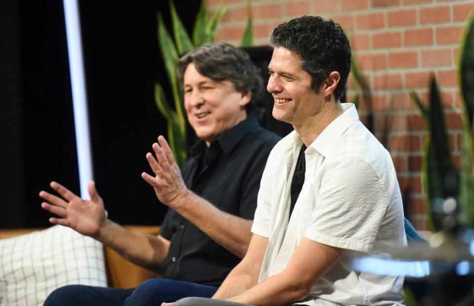 Cameron Crowe and Tom Kitt at Variety’s Music for Screens Summit, Neuehouse, Los Angeles, Oct. 29, 2019 - Credit: Michael Buckner/Variety/Shutterstock