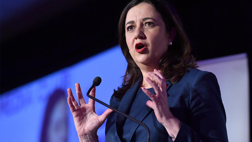 Queensland Premier Annastacia Palaszczuk passionately defended euthanasia during the debate. Source: AAP