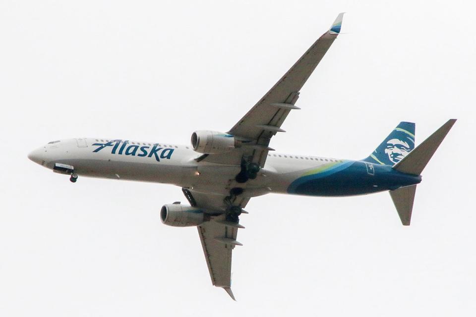 <p>AP Images</p> Alaska Airlines Flight
