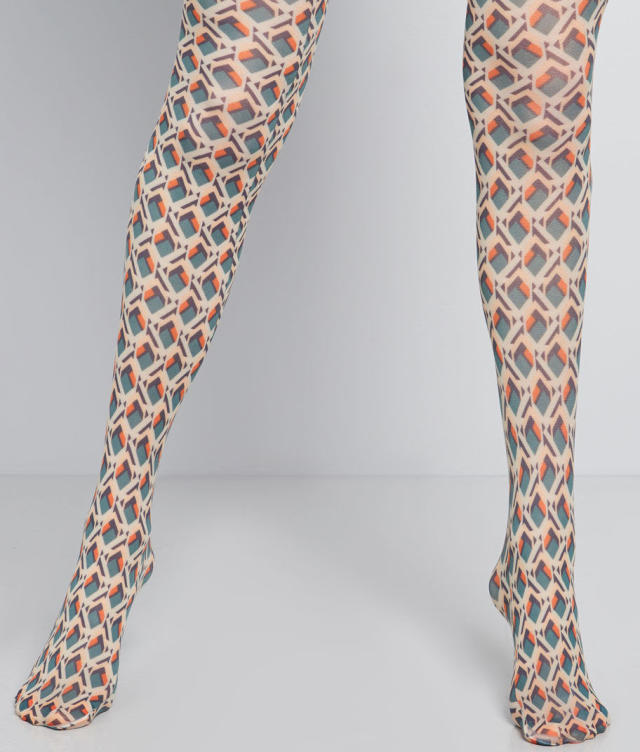 ASOS Multi COLORED Glitter Fishnet Tights