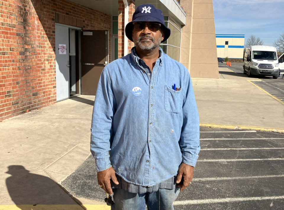 Curtis Evans, 63, said he believes one way to address some of Indianapolis' issues is to support public schools: "We’ve got to get back to family and home, that’s our future and it starts with education."