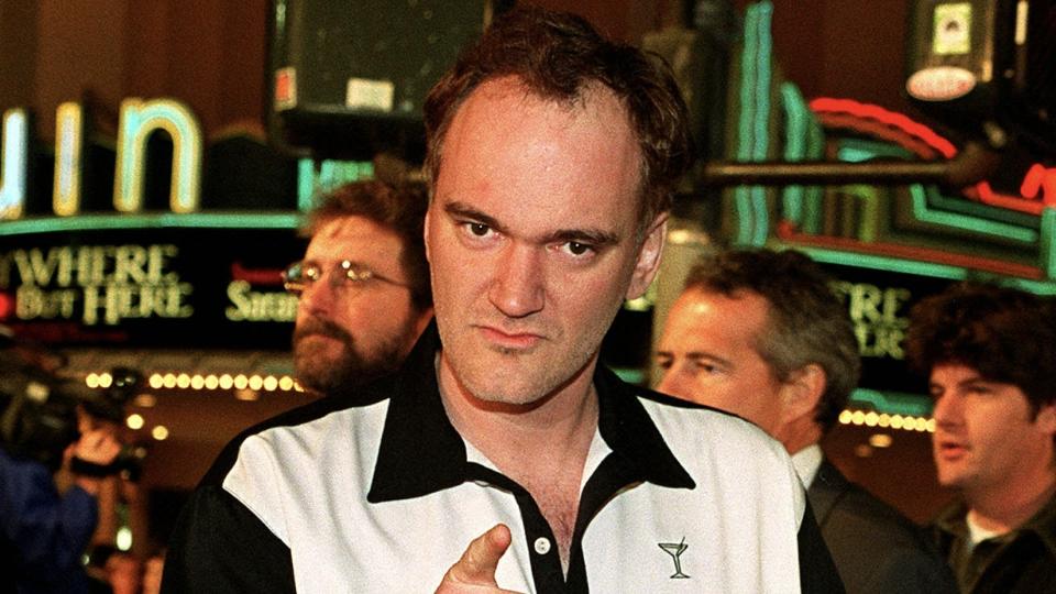 US director Quentin Tarantino arrives at the premiere of Frank Darabont's new film 