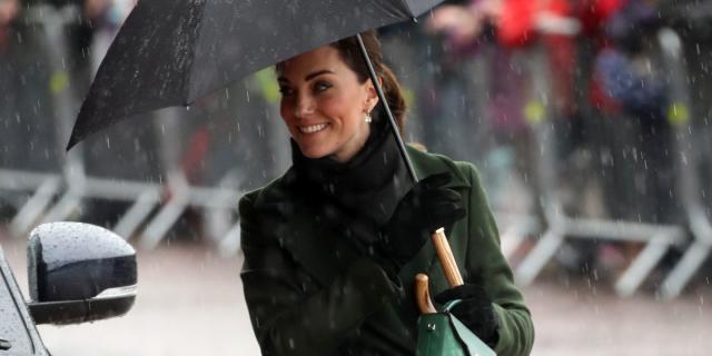 Kate Middleton Steps Out Wearing a Michael Kors Dress This Morning in  Blackpool