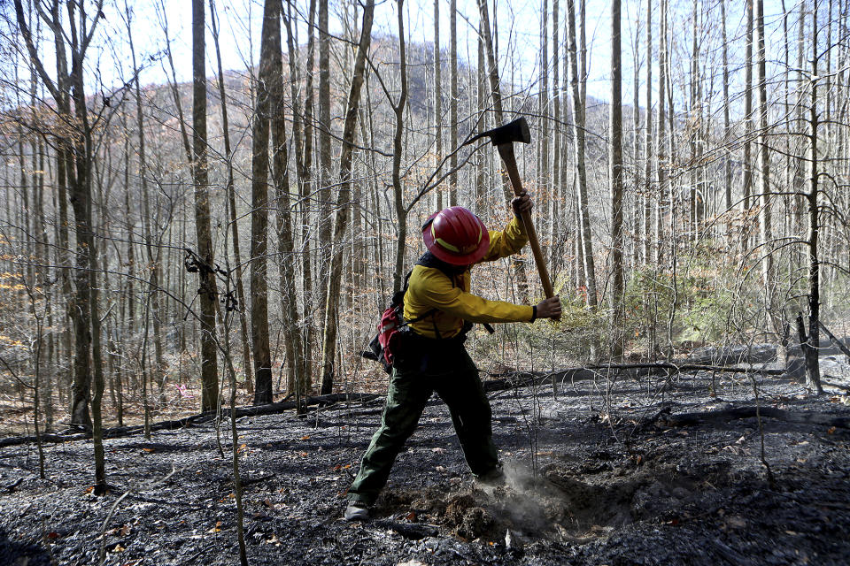 Drought and arson ignite wildfires across the Southeast