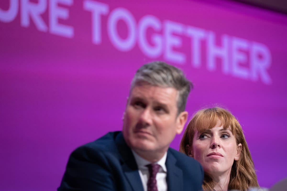 Labour Party leader Sir Keir Starmer and deputy leader Angela Rayner (Stefan Rousseau/PA) (PA Archive)