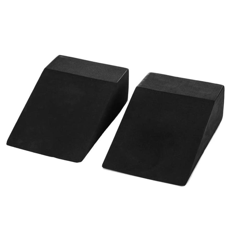 7) StrongTek Yoga Foam Wedge Blocks