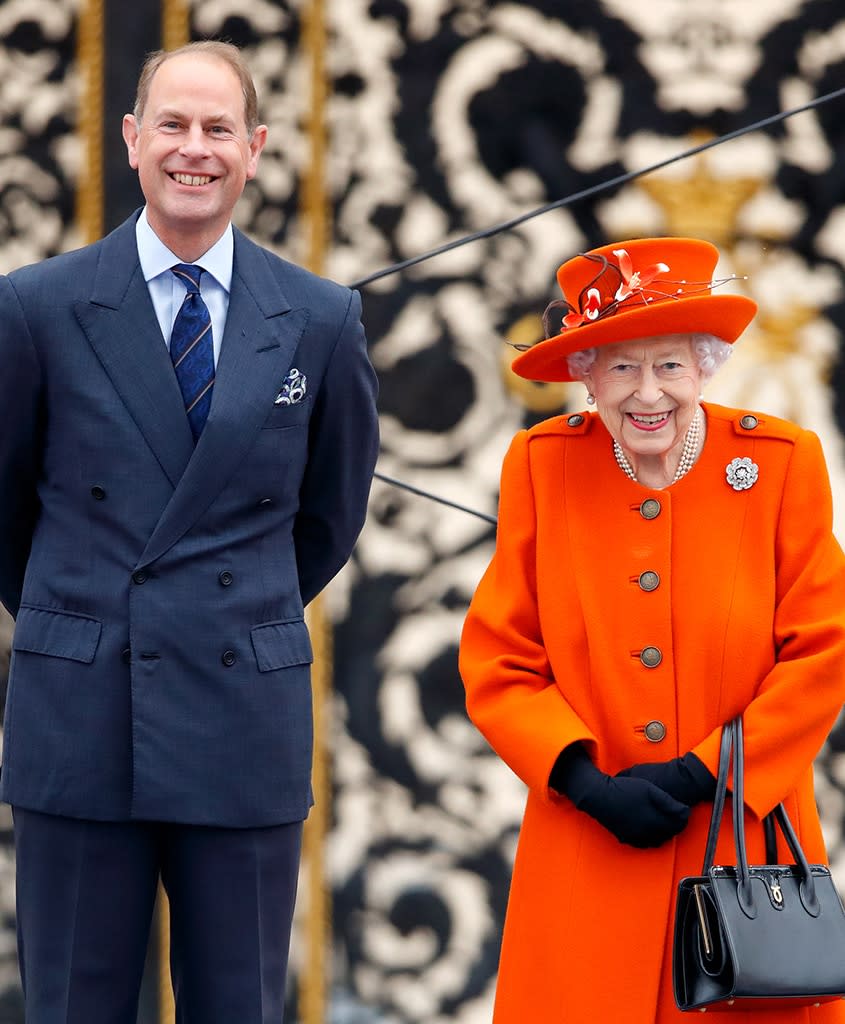 Prince Edward, Queen Elizabeth II