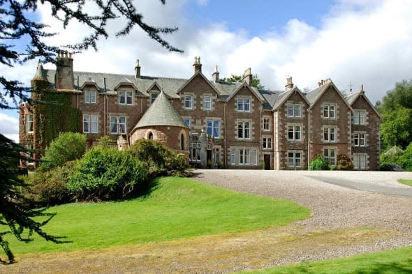 Andy Murray's hotel Cromlix House Scotland